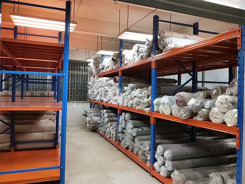 布匹倉(cāng)庫(kù)貨架